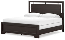 Load image into Gallery viewer, Covetown King Panel Bed with Dresser
