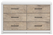 Load image into Gallery viewer, Charbitt Twin Panel Bed with Dresser and Nightstand
