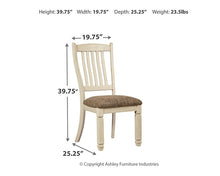 Load image into Gallery viewer, Bolanburg Dining UPH Side Chair (2/CN)
