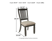 Load image into Gallery viewer, Tyler Creek Dining UPH Side Chair (2/CN)
