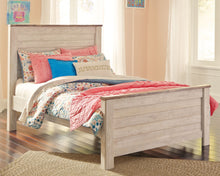 Load image into Gallery viewer, Willowton Queen Panel Bed
