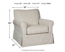 Load image into Gallery viewer, Searcy Swivel Glider Accent Chair
