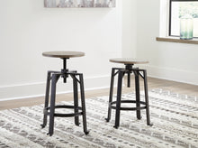 Load image into Gallery viewer, Lesterton Swivel Stool (2/CN)
