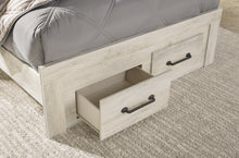 Load image into Gallery viewer, Cambeck Queen Panel Bed with 2 Storage Drawers with Mirrored Dresser and Chest
