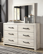 Load image into Gallery viewer, Cambeck Full Panel Bed with 4 Storage Drawers with Mirrored Dresser and 2 Nightstands
