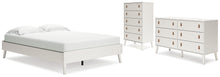 Load image into Gallery viewer, Aprilyn Queen Platform Bed with Dresser and Chest
