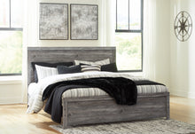 Load image into Gallery viewer, Bronyan King Panel Bed with Mirrored Dresser
