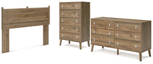 Load image into Gallery viewer, Aprilyn Queen Panel Headboard with Dresser and Chest

