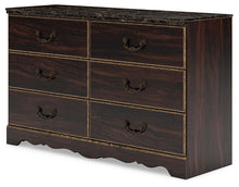 Load image into Gallery viewer, Glosmount Six Drawer Dresser
