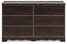 Load image into Gallery viewer, Glosmount Six Drawer Dresser
