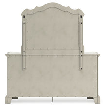 Load image into Gallery viewer, Arlendyne Queen Upholstered Bed with Mirrored Dresser and Chest

