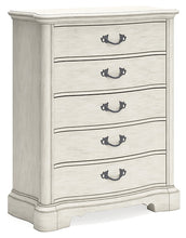 Load image into Gallery viewer, Arlendyne Queen Upholstered Bed with Mirrored Dresser and Chest
